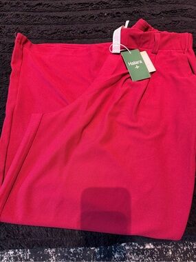 HALARA Red Large regular with Elastic Waistband